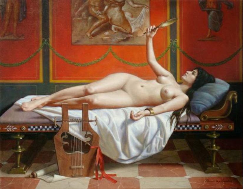 Ancient history in the incredible paintings of Bruno Vepkhvadze