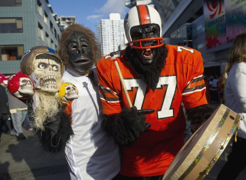 Aficionados al fútbol loco