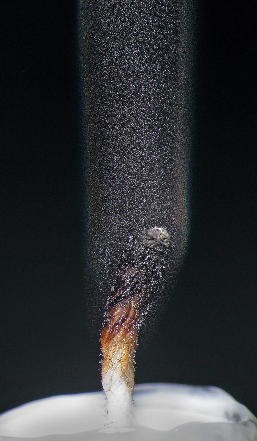 Arco iris de la vela