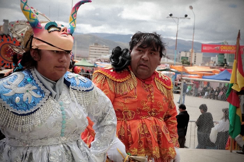 Boliviana de vacaciones: la Diablada
