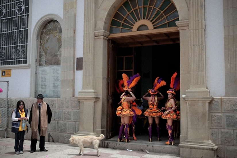 Boliviana de vacaciones: la Diablada