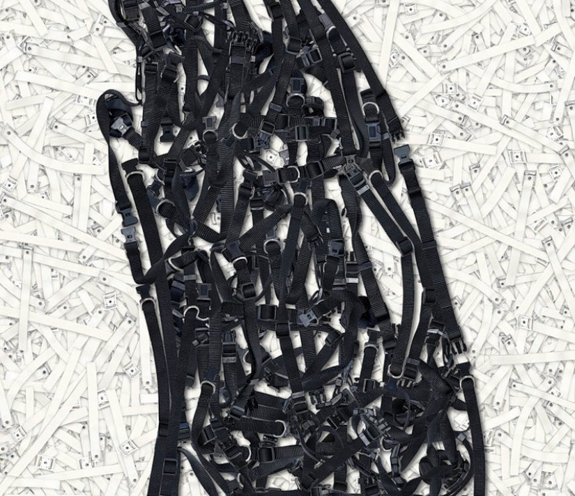 De la serie "American auto-retrato" por Chris Jordan De la serie "American auto-retrato" por Chris Jordan