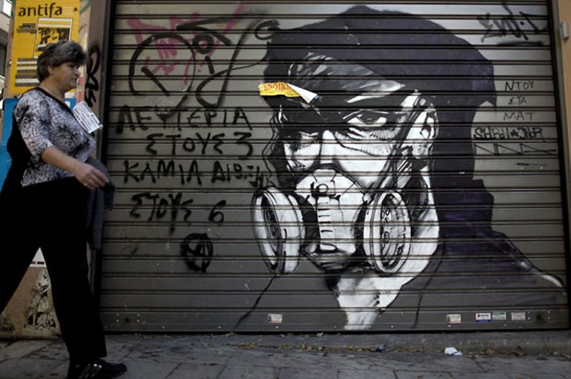 Graffiti in Athens