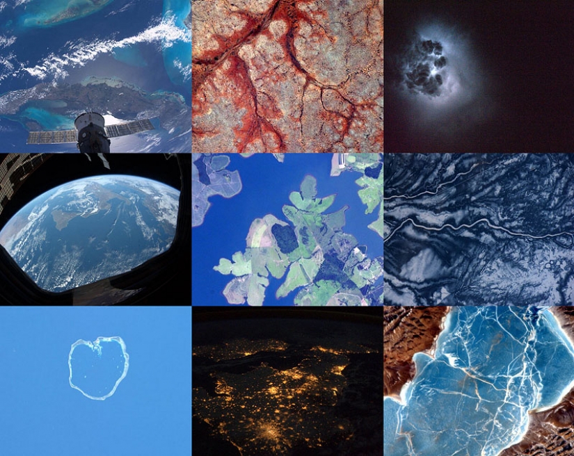 La tierra en la lente de astronauta Paolo Nespoli