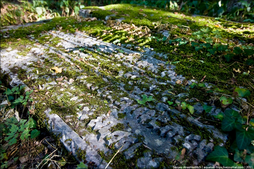 The ancient Karaite cemetery in Iosafatovoj valley