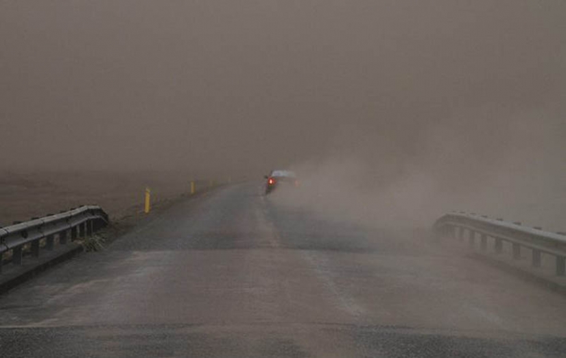 The eruption of the Icelandic volcano Grimsvotn (part 1)