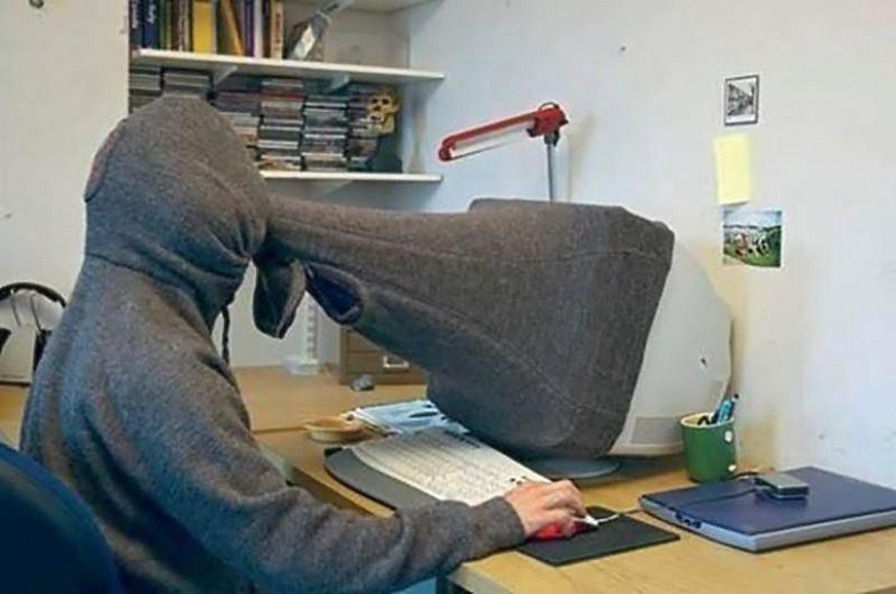 A veces hay inexplicable fotos, poco susceptibles de sentido común