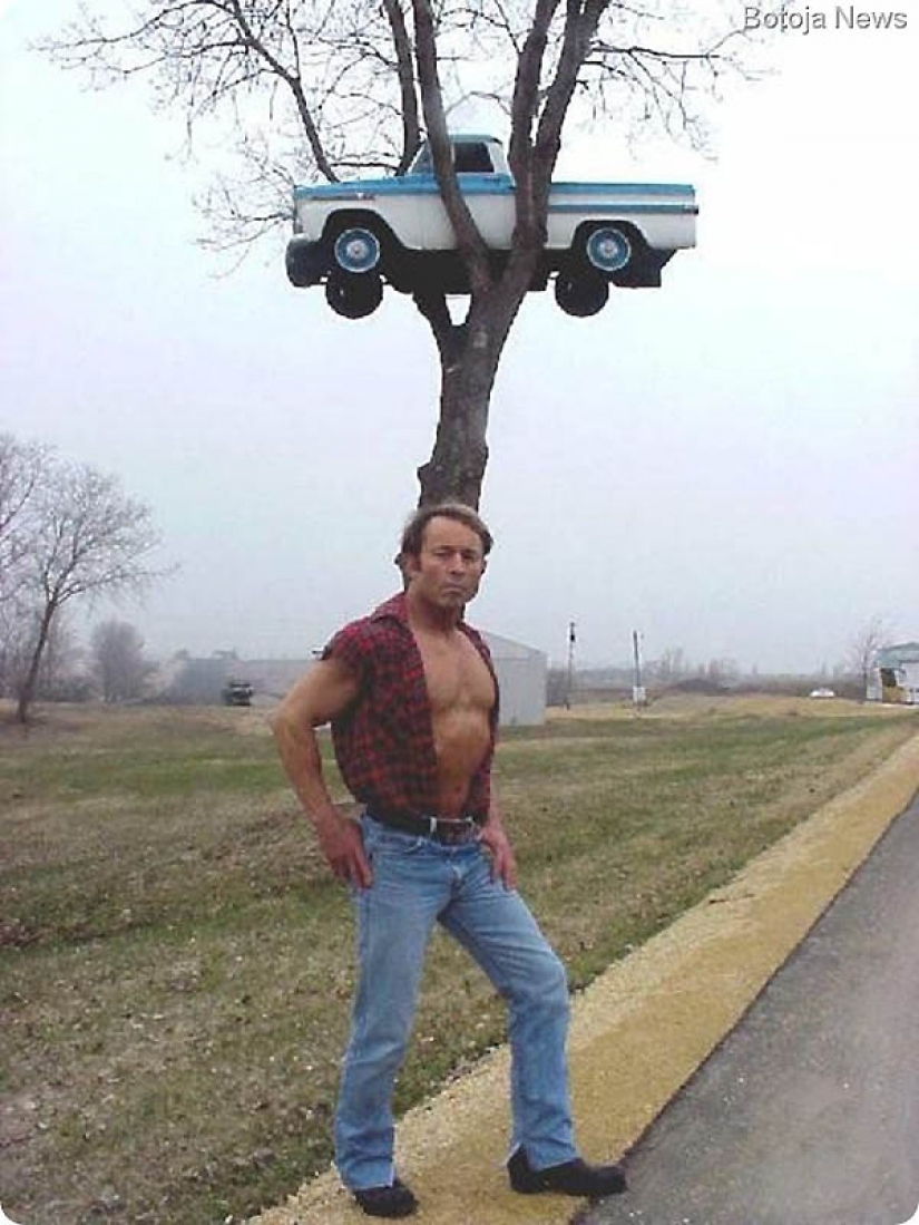 A veces hay inexplicable fotos, poco susceptibles de sentido común