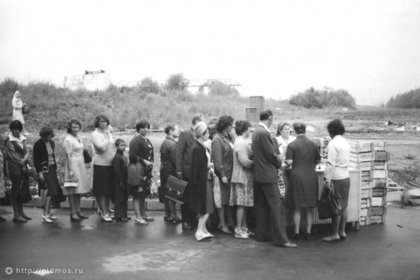 La historia de Moscú cola en las fotografías La historia de Moscú cola en las fotografías