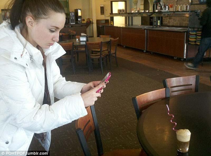 Antes de comer — tomar una foto Antes de comer — tomar una foto