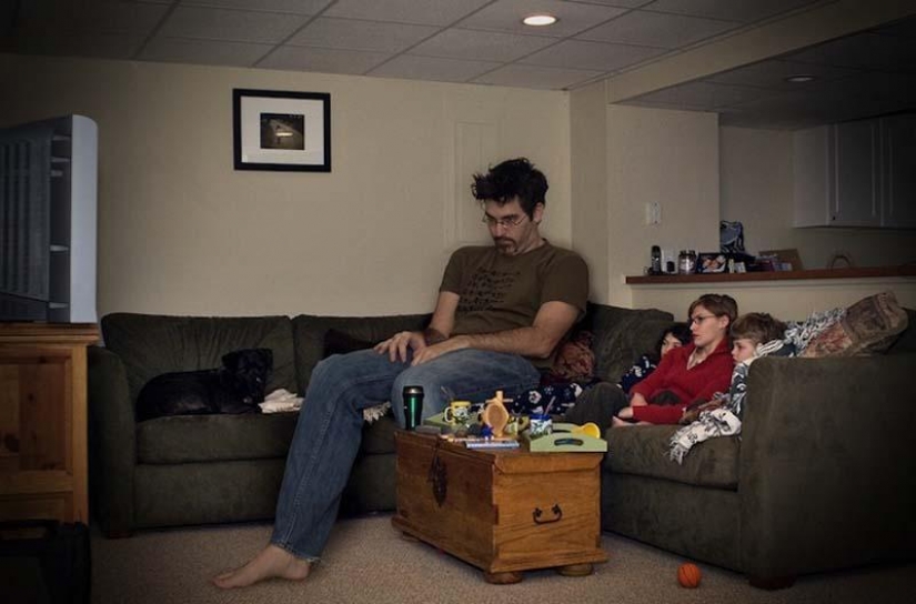 "I'm big, I small": thought-provoking self-portraits