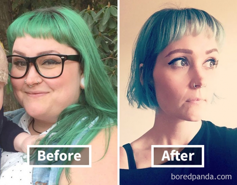32 inspiring examples of how weight loss transforms the face