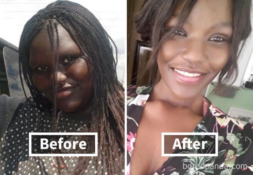 32 inspiring examples of how weight loss transforms the face