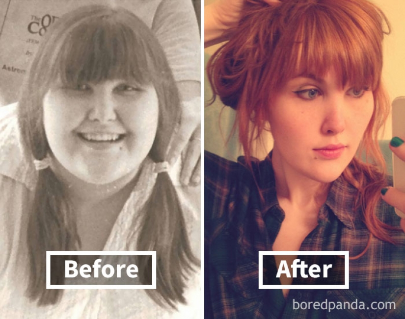 32 inspiring examples of how weight loss transforms the face