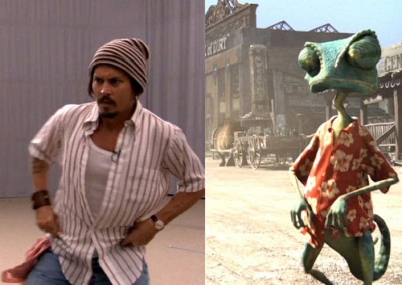 10 actors who gave the cartoon characters not only their voices, but the appearance