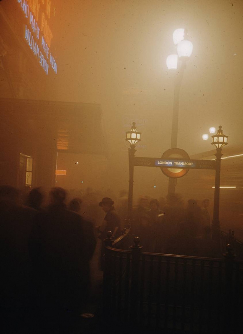 10 fotos de la Gran smog de Londres