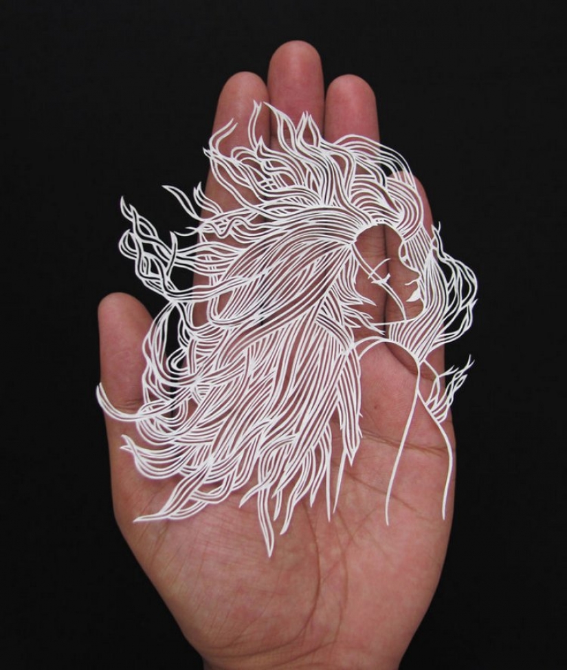10 geniuses who cut paper amazing masterpieces
