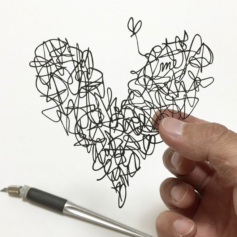 10 geniuses who cut paper amazing masterpieces