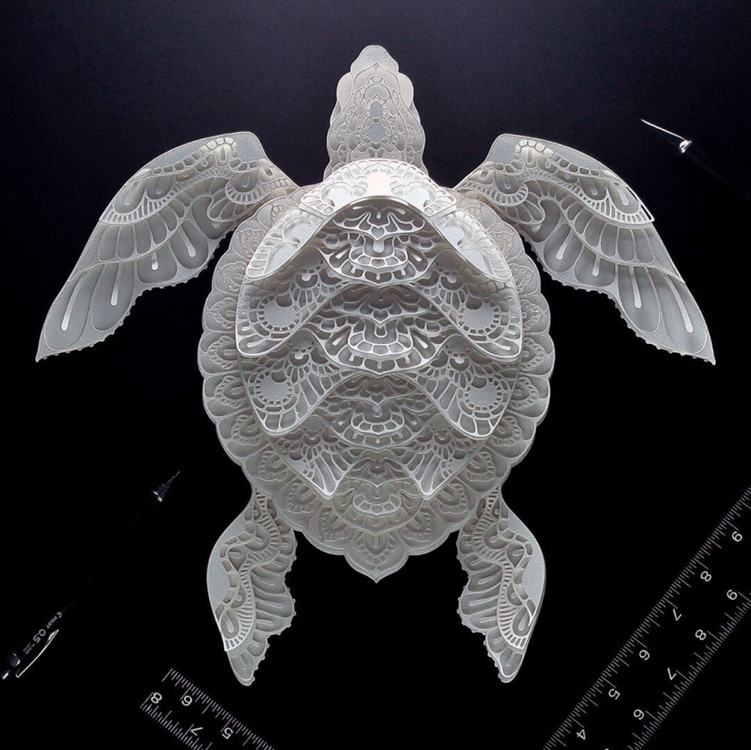 10 geniuses who cut paper amazing masterpieces