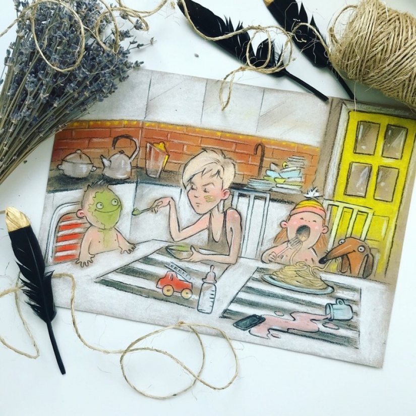 10 increíbles dibujos sobre la vida cotidiana de los rusos mamás 10 increíbles dibujos sobre la vida cotidiana de los rusos mamás