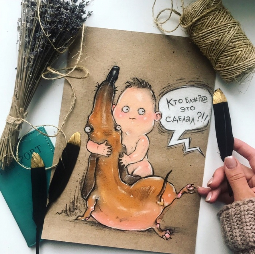 10 increíbles dibujos sobre la vida cotidiana de los rusos mamás 10 increíbles dibujos sobre la vida cotidiana de los rusos mamás