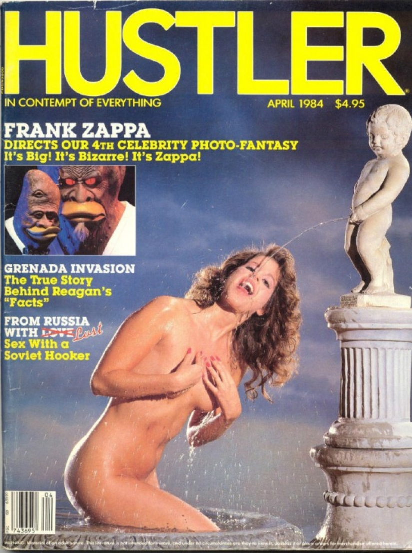 10 most controversial covers of Hustler magazine