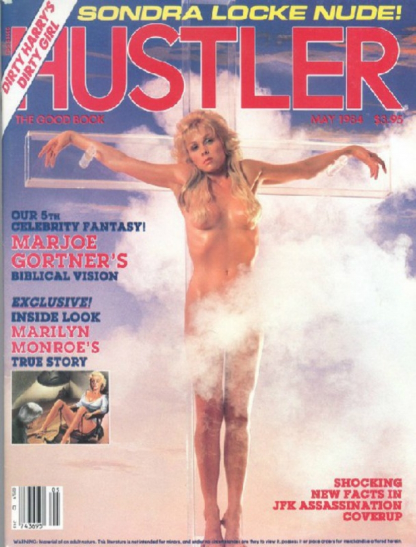 10 most controversial covers of Hustler magazine