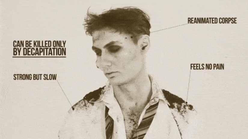 100 years of horror: like evolved zombies