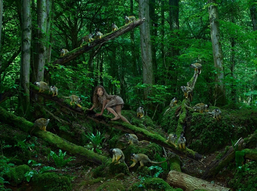 14 real stories about children-Mowgli in a beautiful photo project