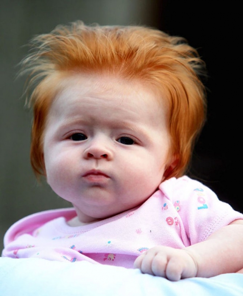 15 cute kids who are born with gorgeous hair