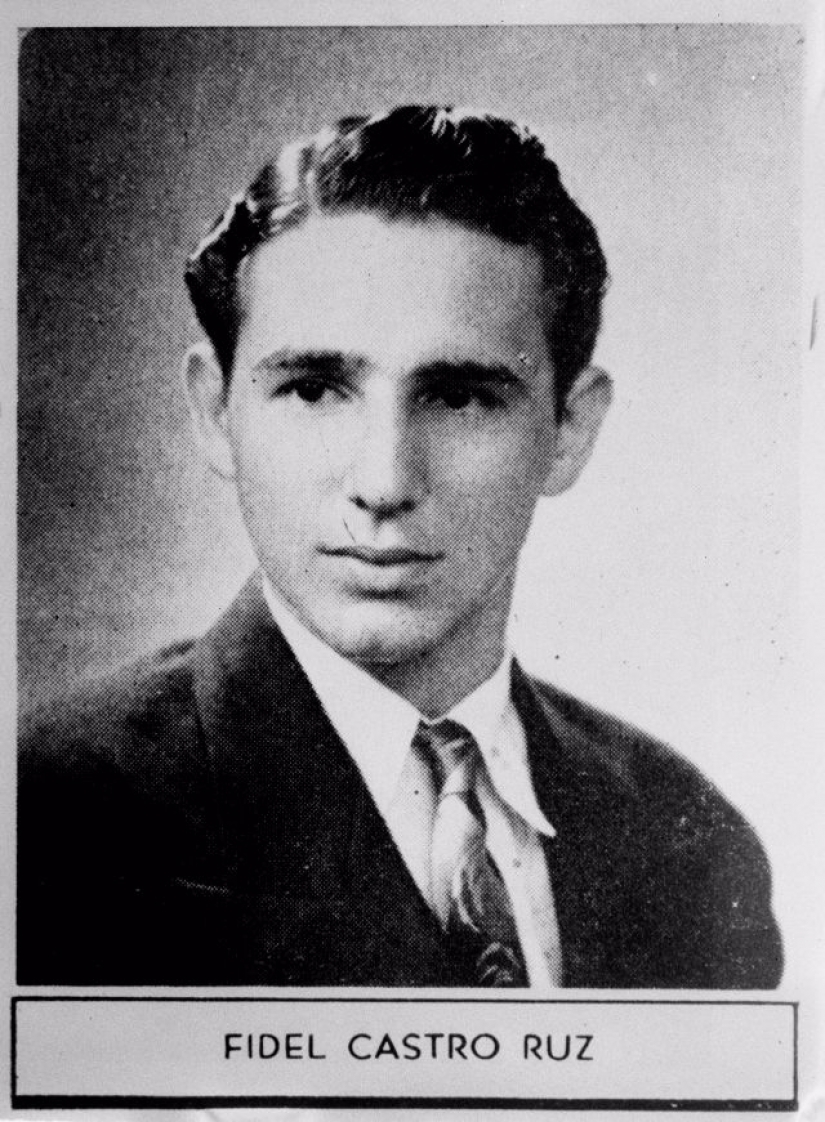 15 fotos raras de Fidel Castro en la infancia y la adolescencia
