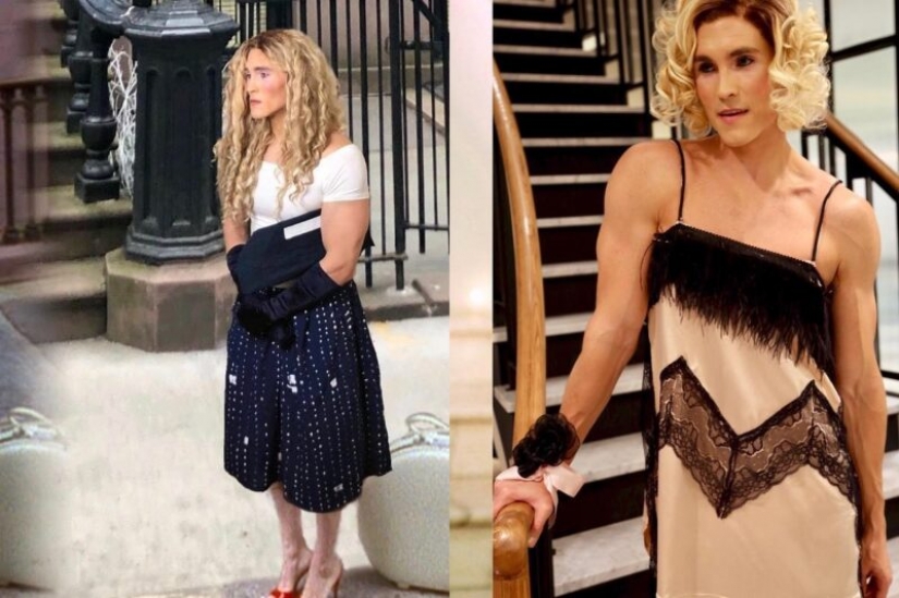 15 photos of the man who expertly recreates the images of Carrie Bradshaw 15 photos of the man who expertly recreates the images of Carrie Bradshaw