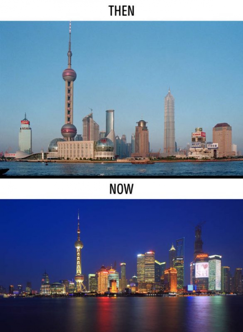 15 photos that show how the world has changed over the last 20 years