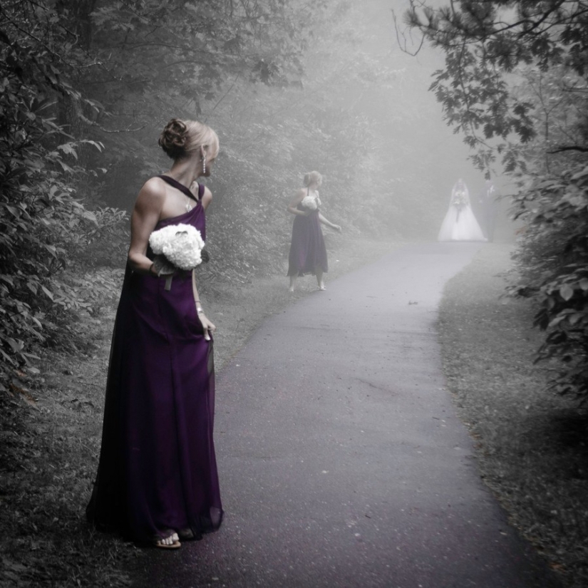 17 real shots that look like stills from horror films