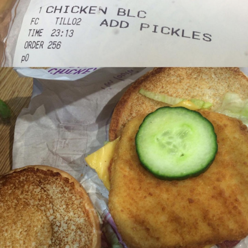 18 cases when McDonald's behaved treacherously