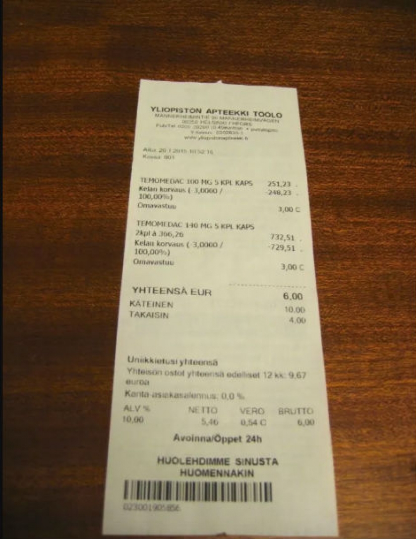 18 cosas interesantes en Finlandia, por lo que no se puede mover