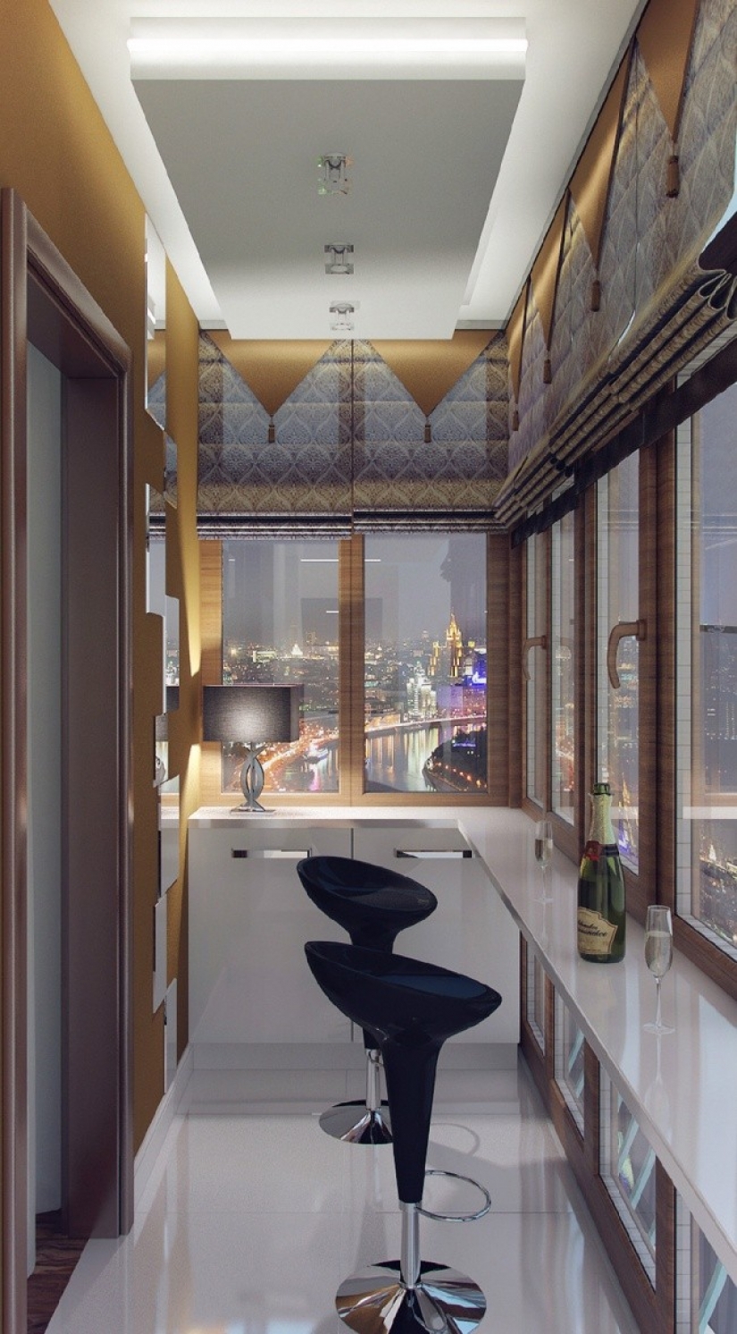 20 ideas de cómo convertir un pequeño balcón para relajarse