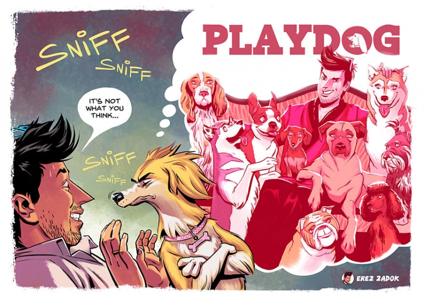 20 situaciones perfectamente familiar para que cada dueño del perro (grosero)