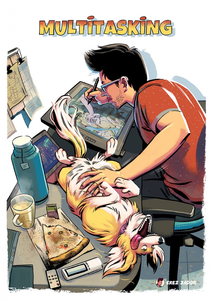 20 situaciones perfectamente familiar para que cada dueño del perro (grosero)