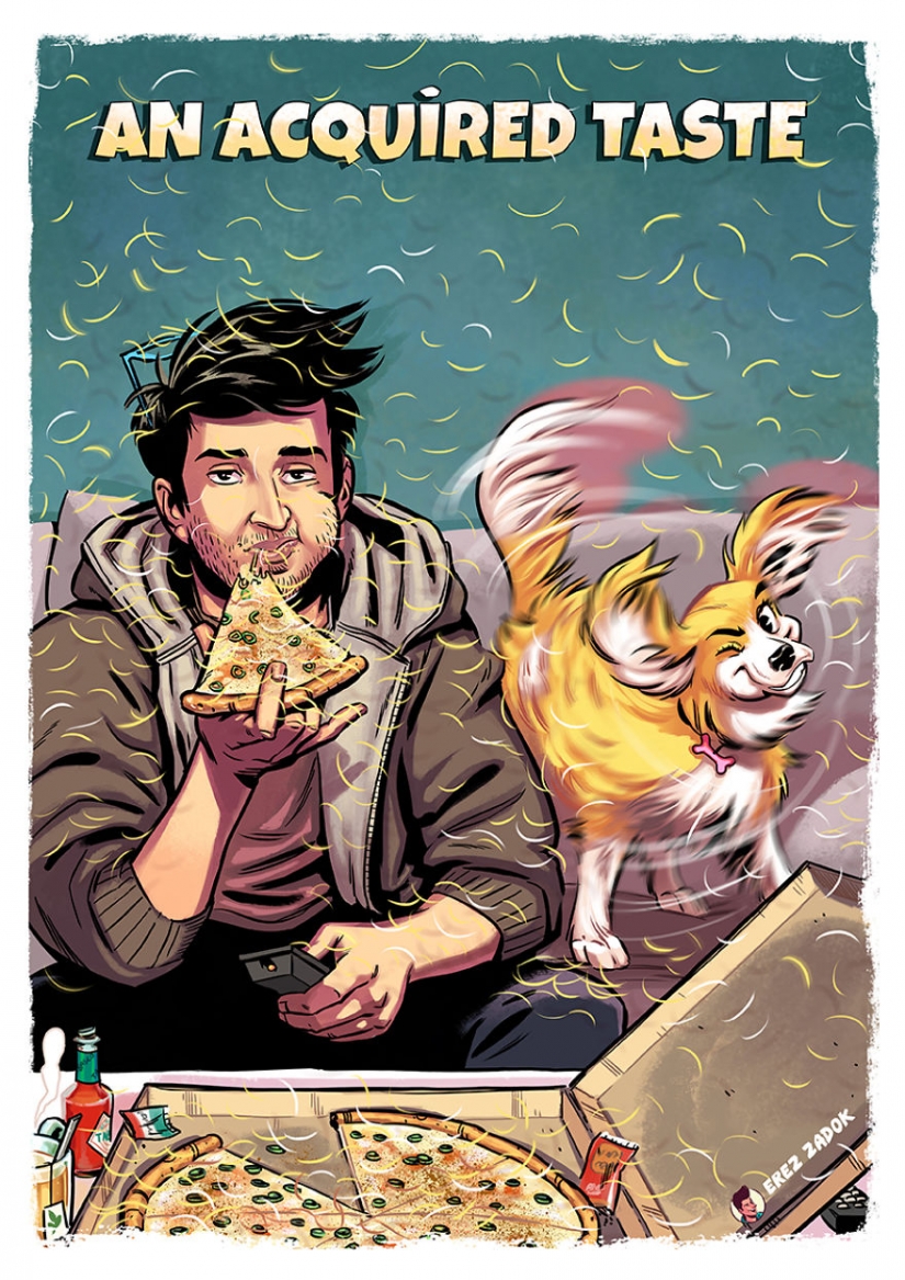 20 situaciones perfectamente familiar para que cada dueño del perro (grosero)