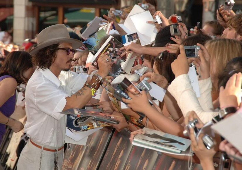20 weird johnny Depp