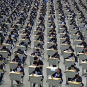 23 impactantes fotos de cómo muchas personas en China