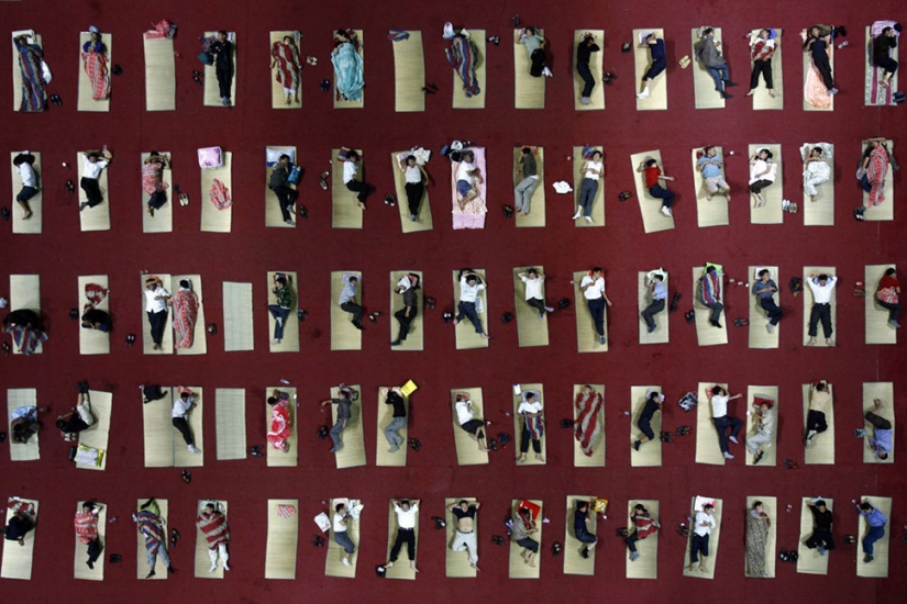 23 impactantes fotos de cómo muchas personas en China