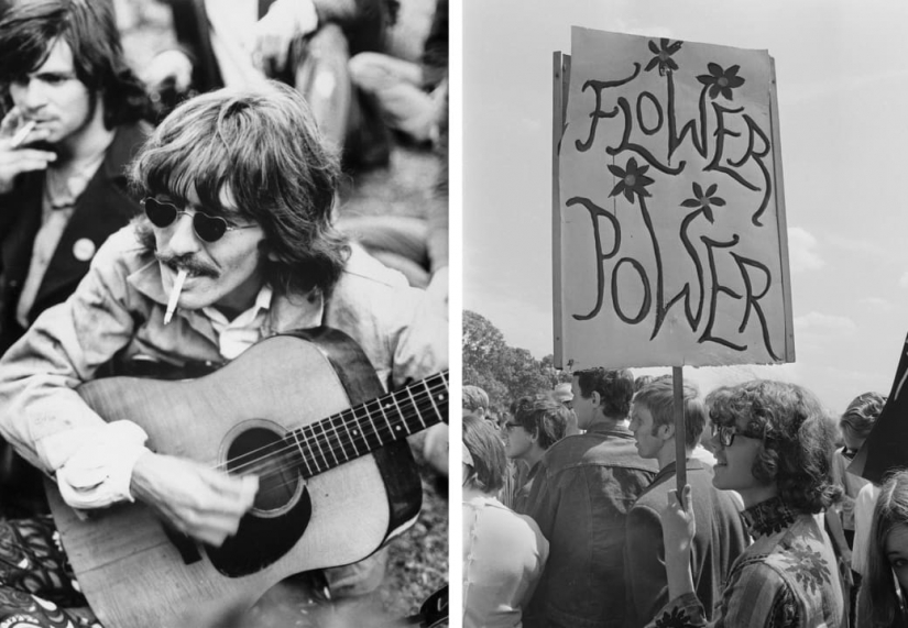 23 photos show just how still was a hippie with no brakes