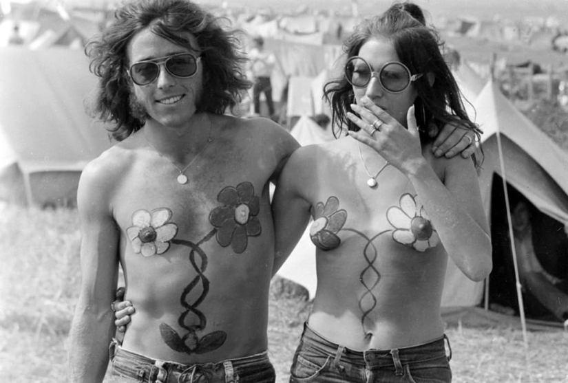 23 photos show just how still was a hippie with no brakes