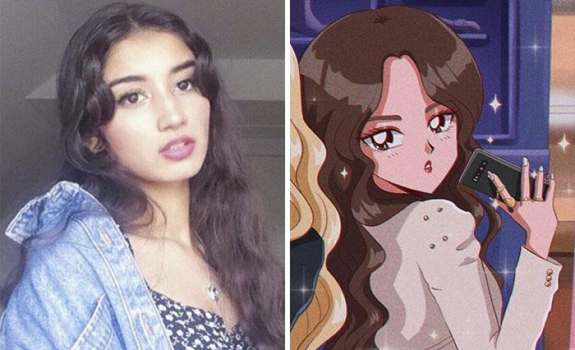 25 anime characters and their counterparts in real life 25 anime characters and their counterparts in real life