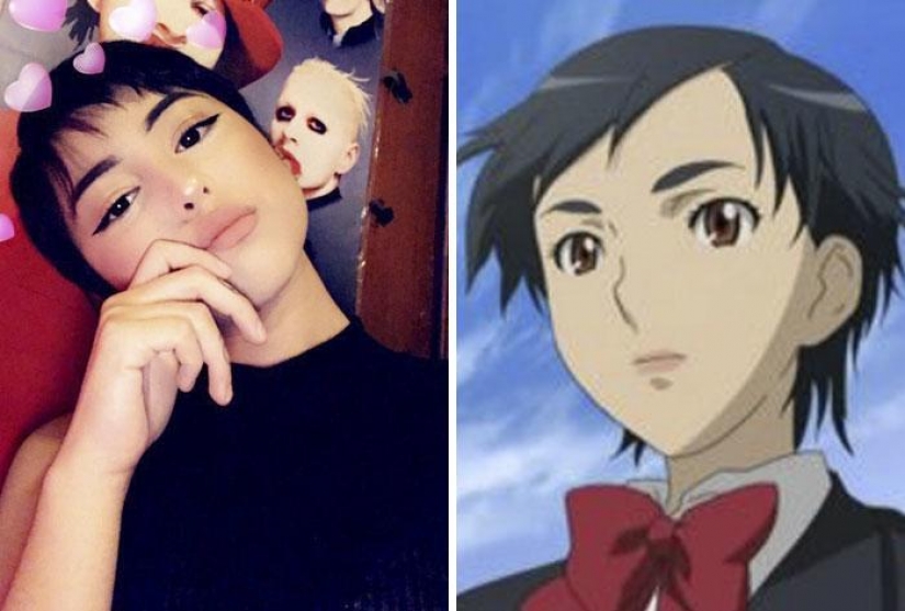 25 anime characters and their counterparts in real life 25 anime characters and their counterparts in real life