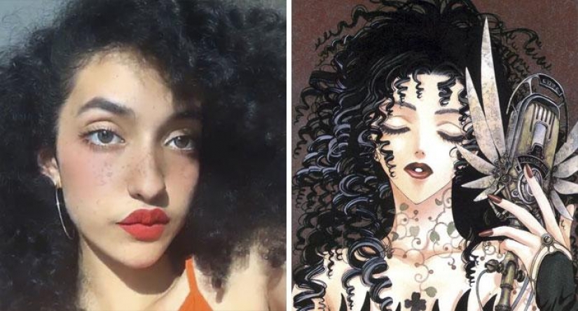 25 anime characters and their counterparts in real life 25 anime characters and their counterparts in real life