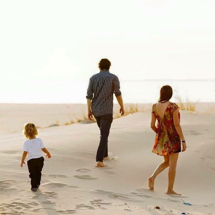 25 cute ideas for a joint photo, which must try every family