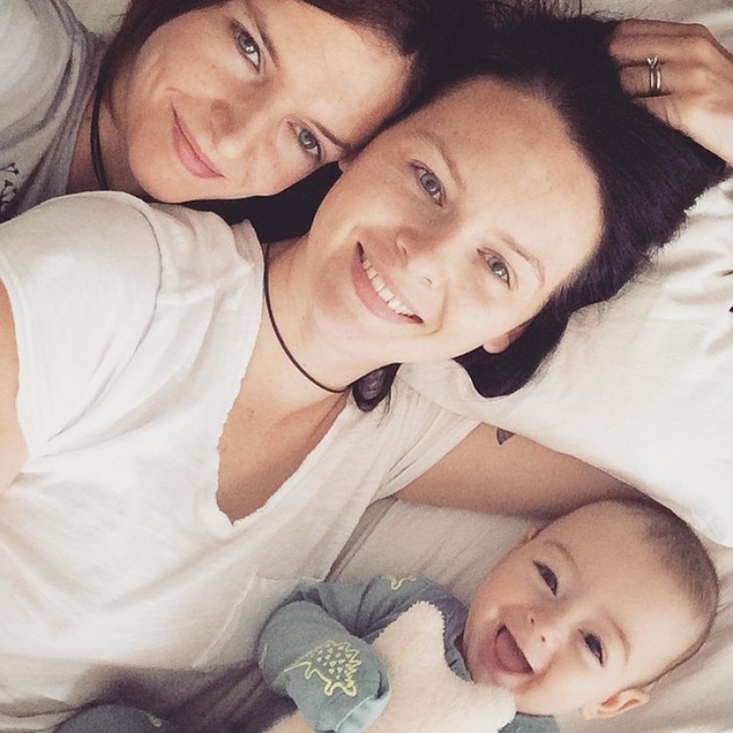 25 cute ideas for a joint photo, which must try every family